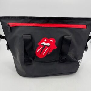 Rolling Stones 2019 No Filter‎ Tour Black Tote Bag Red Tongue Logo Rock and Roll
